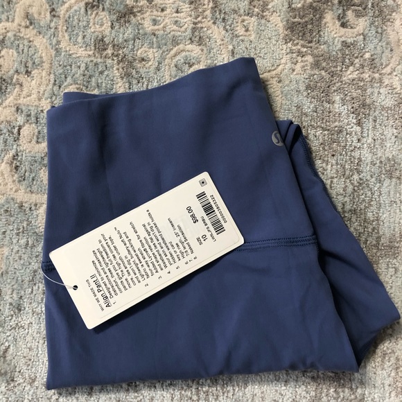 Lululemon Align Brilliant Blue NWT 25” 7/8 sz10 - Picture 7 of 8
